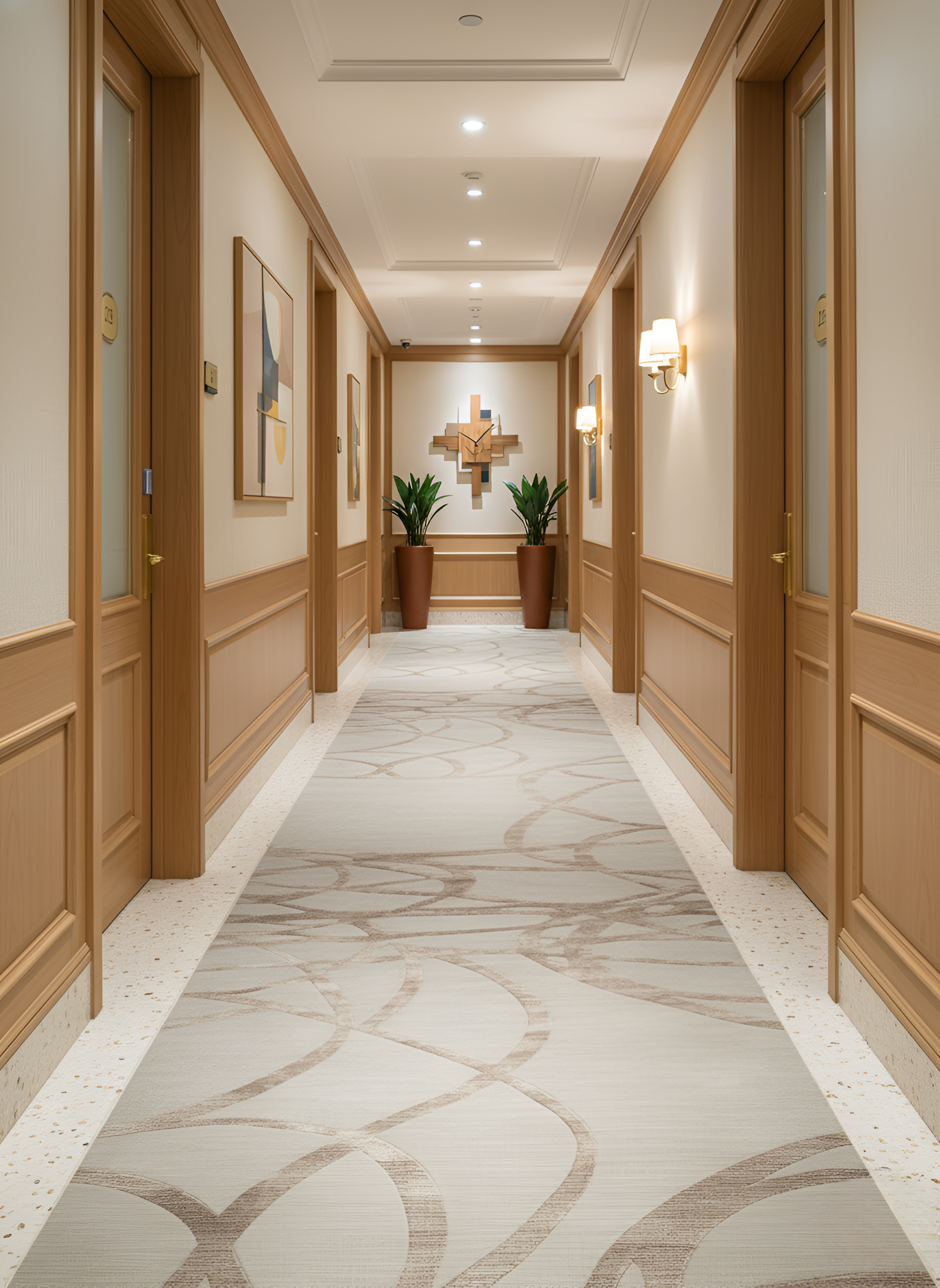 Serpentine Veil - BEIGE