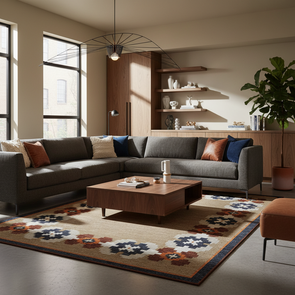 Rustic Bloom - Beige