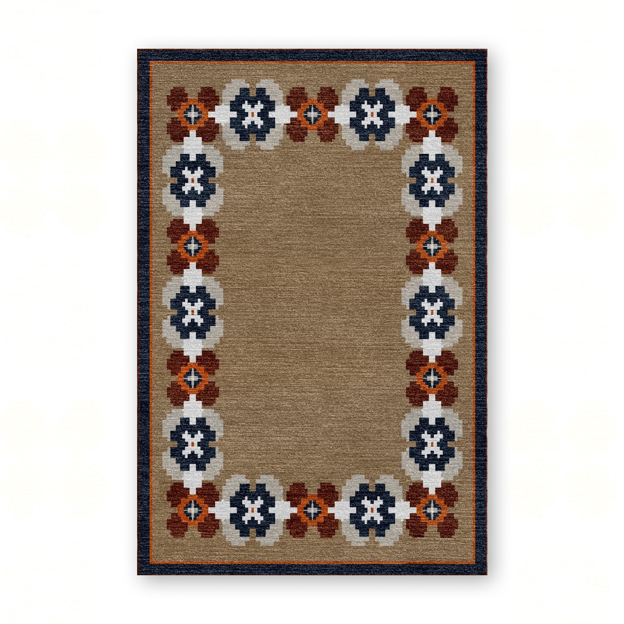 Rustic Bloom - Beige