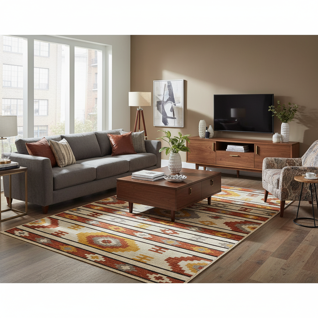 Sunset Horizon - Ecru