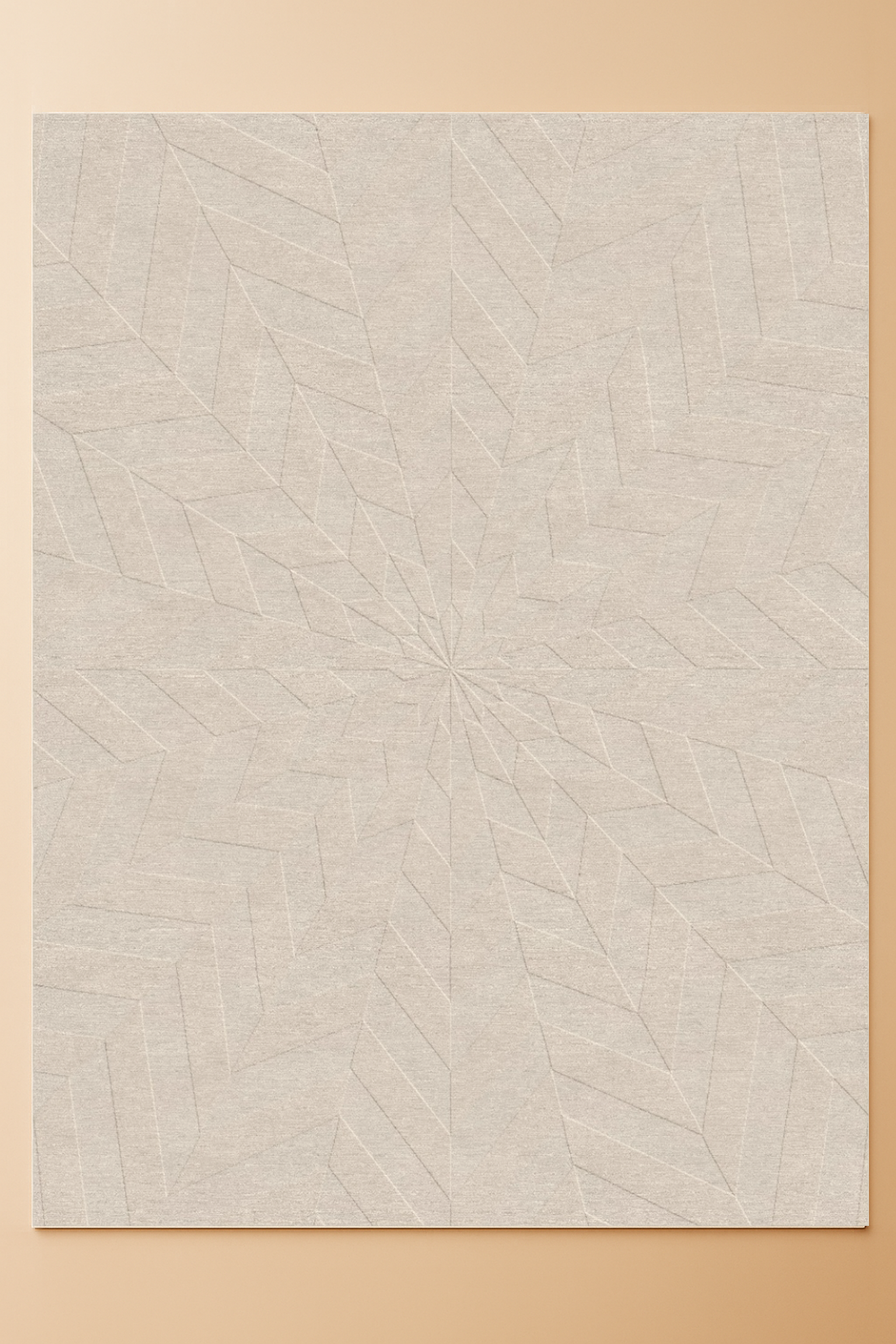 Radiant Geometry - BEIGE