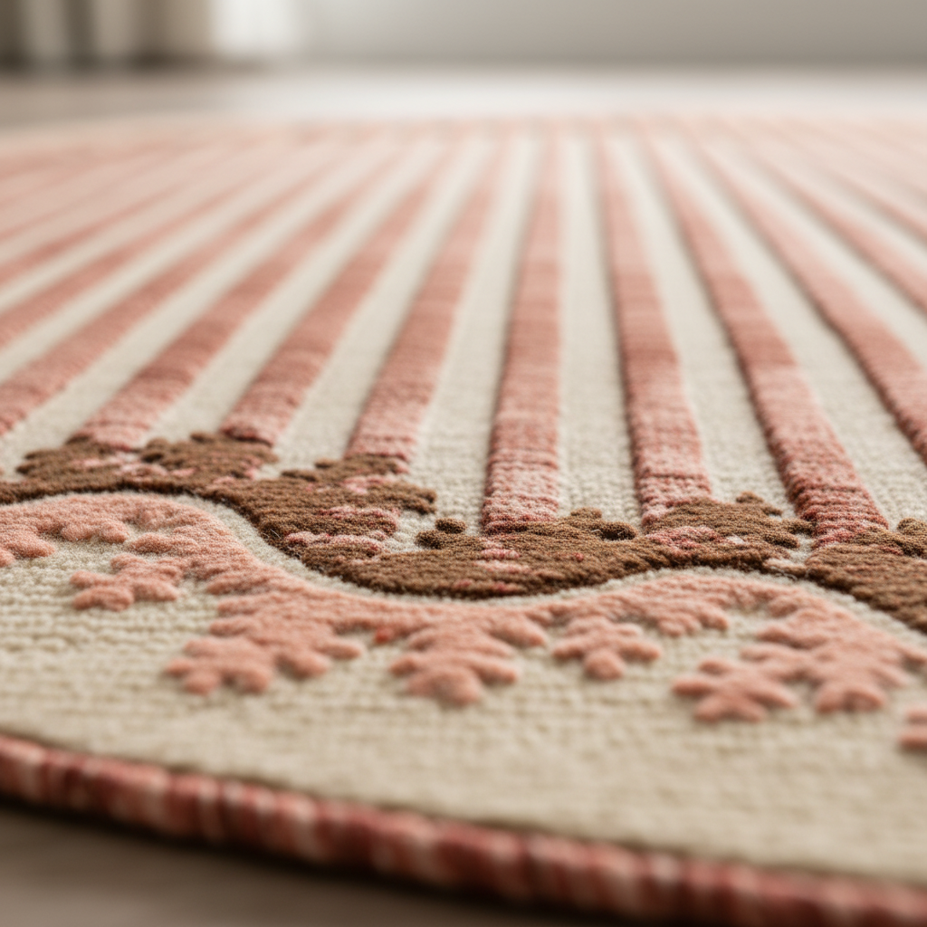 Rosette Charm - CORAL