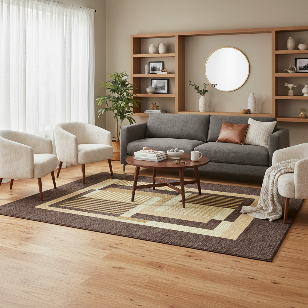 Golden Geometry - Brown