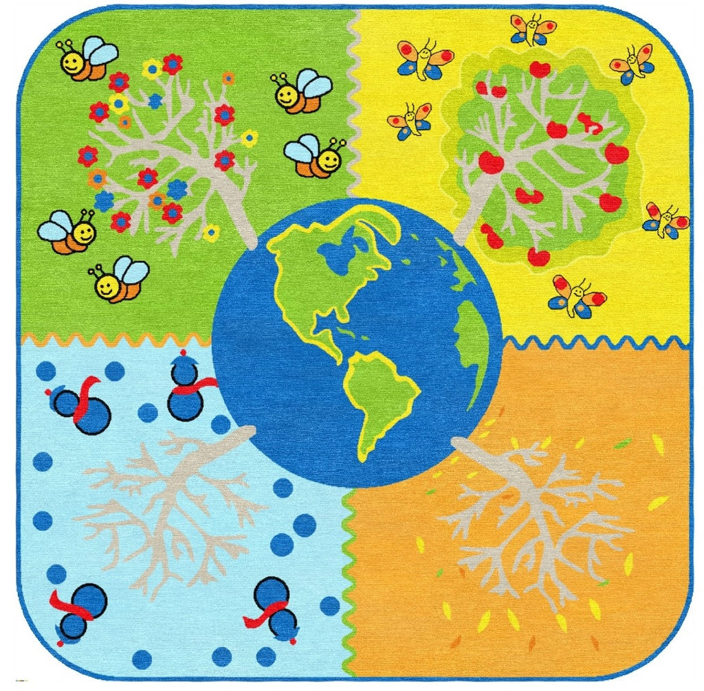 Earth Seasons Discovery Rug