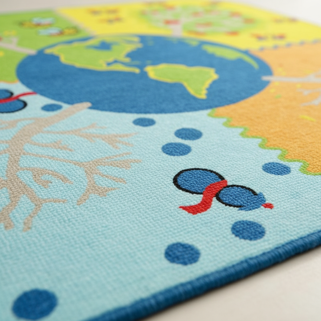 Earth Seasons Discovery Rug