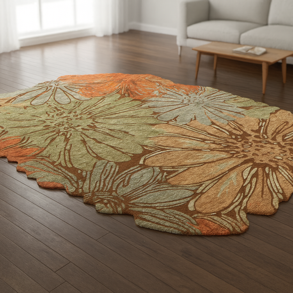 Floral Mirage - BROWN