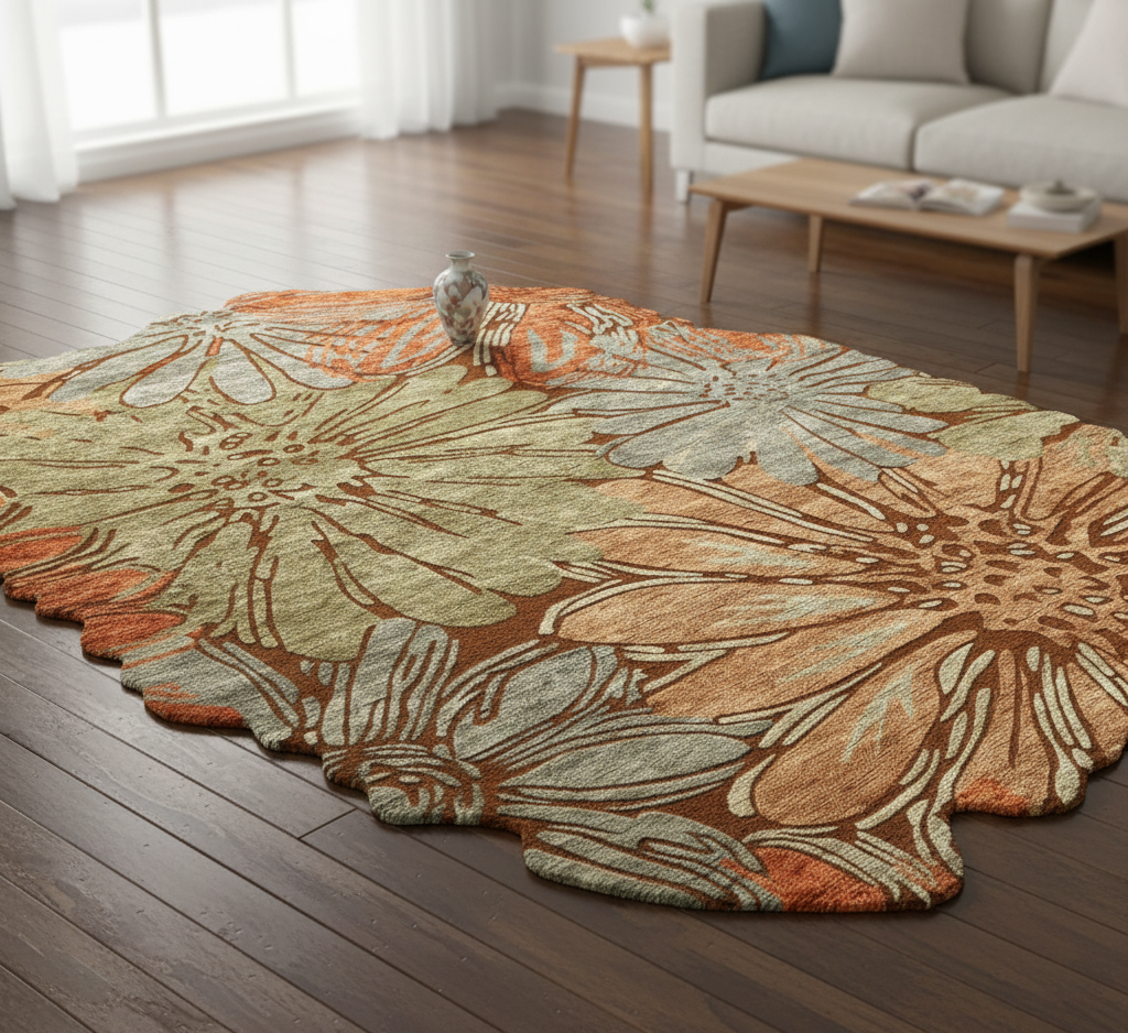 Floral Mirage - BROWN