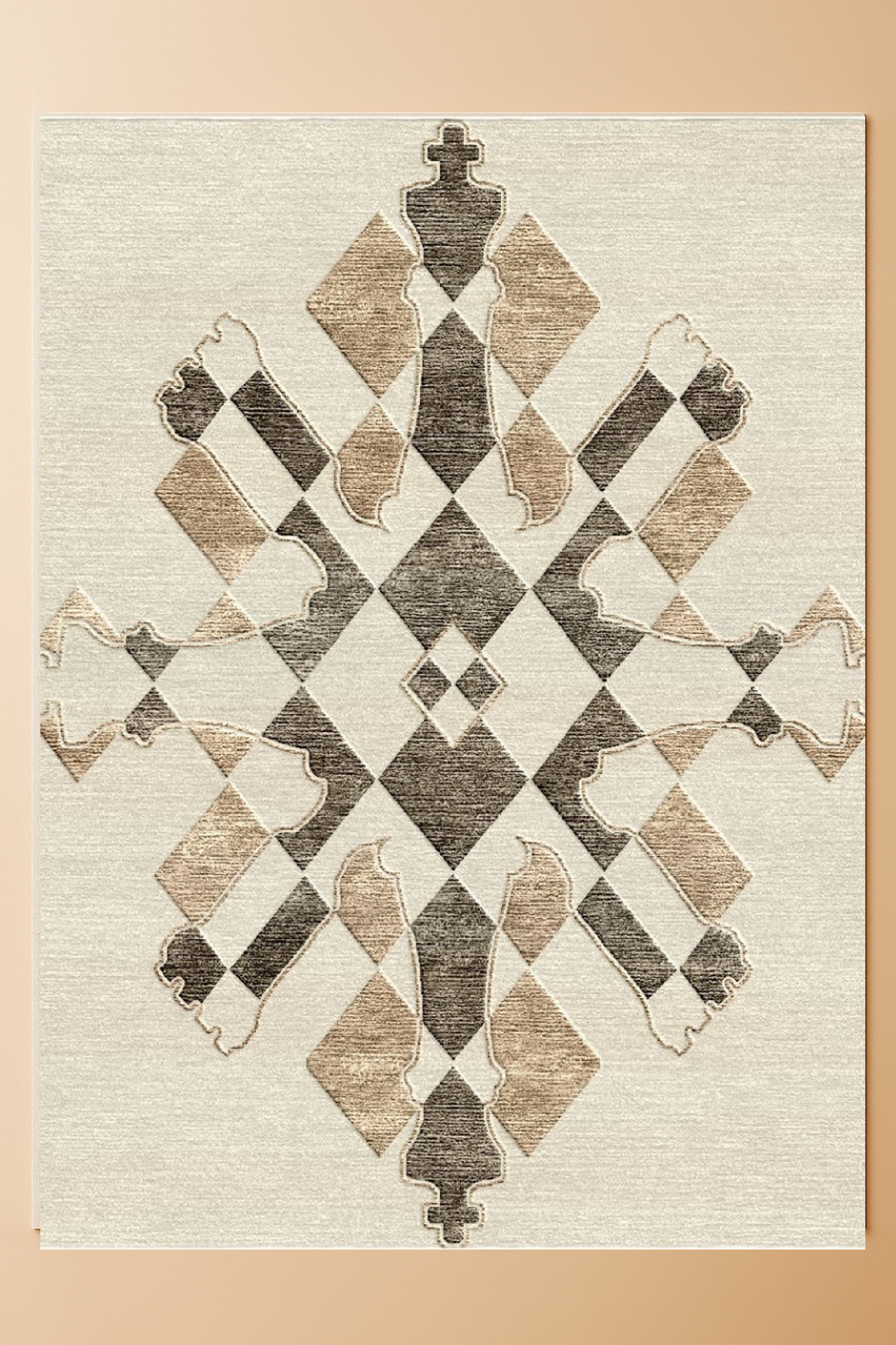 Royal Geometry - BEIGE