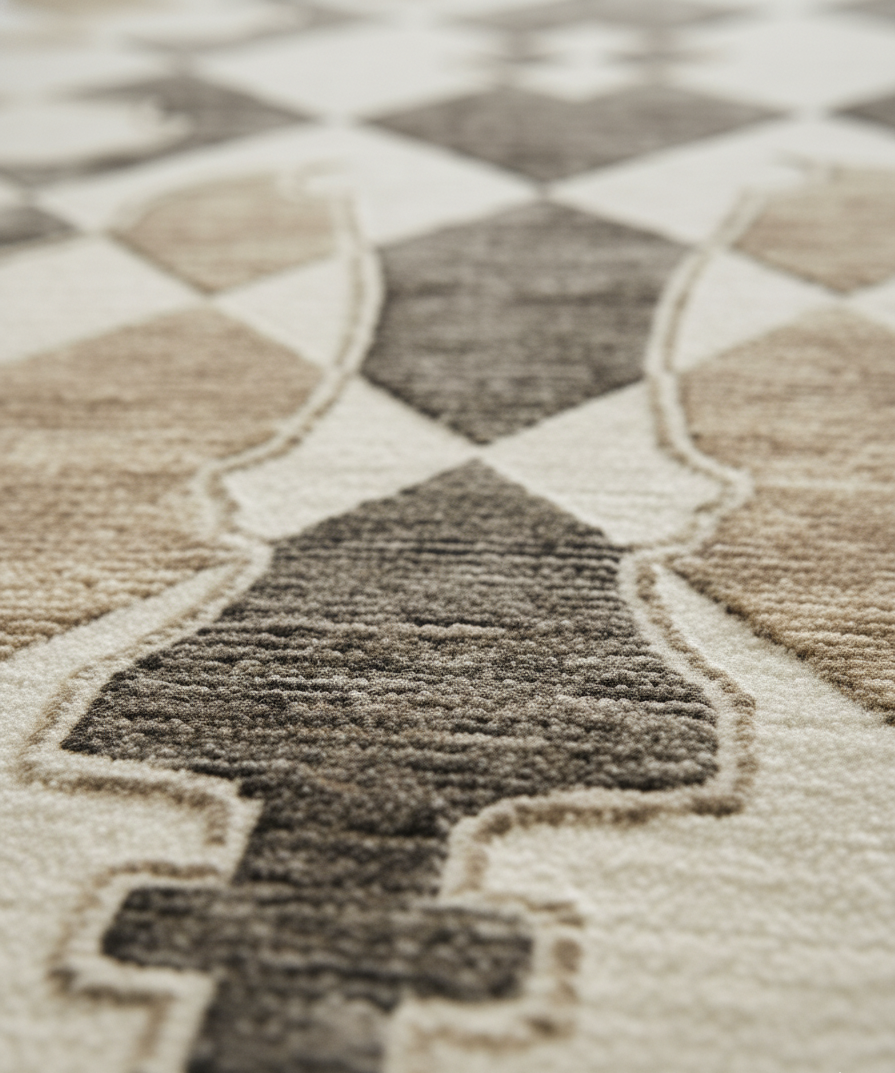 Royal Geometry - BEIGE